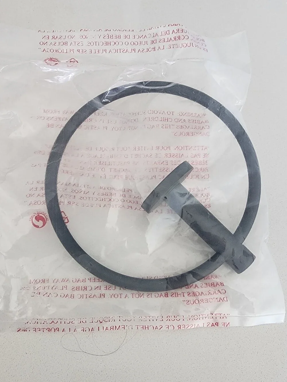 Modern Overhang Bathroom Hardware Towel Ring